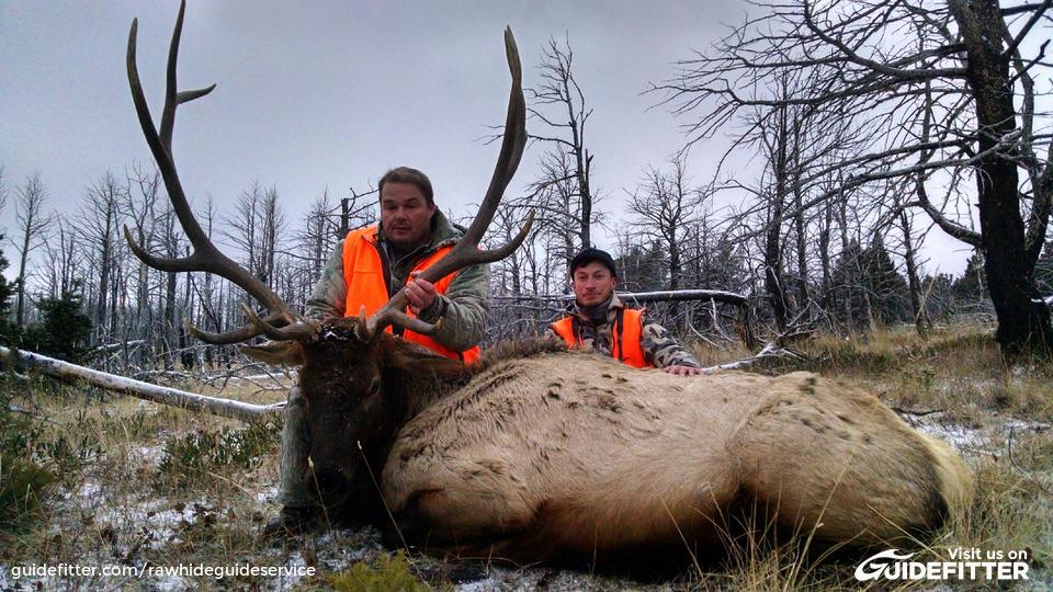 Enlarged photo by Rawhide Guide Service